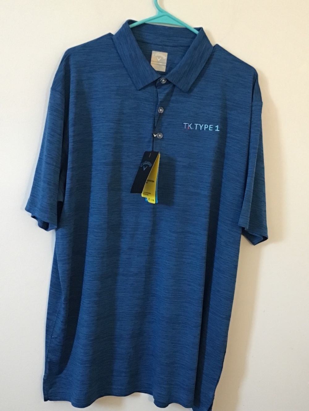 Mens Callaway Opti-Dri Golf Shirt (T.K. Type 1) Size XL